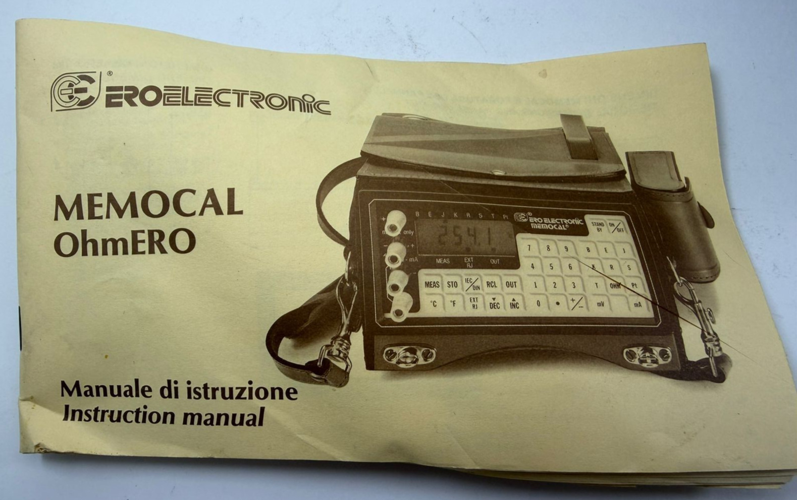 ERO Electronic Memocal 81B PORTABLE PROCESS CALIBRATOR SIMULATOR