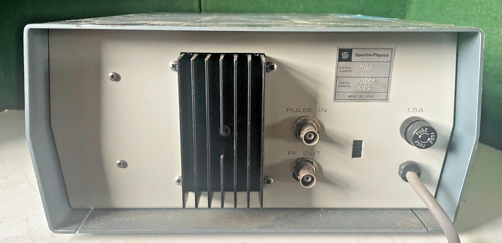 Spectra-Physics 465 Modulator Driver/RF Laser Pulser