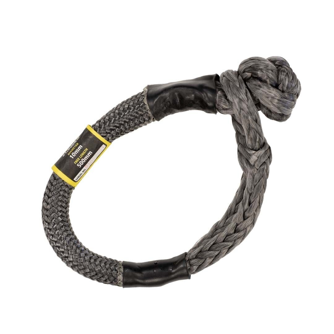 TJM Soft Shackle 46,000LB MBS (21,000KG/ 500MM x 10MM), Made from Spectra Fiber