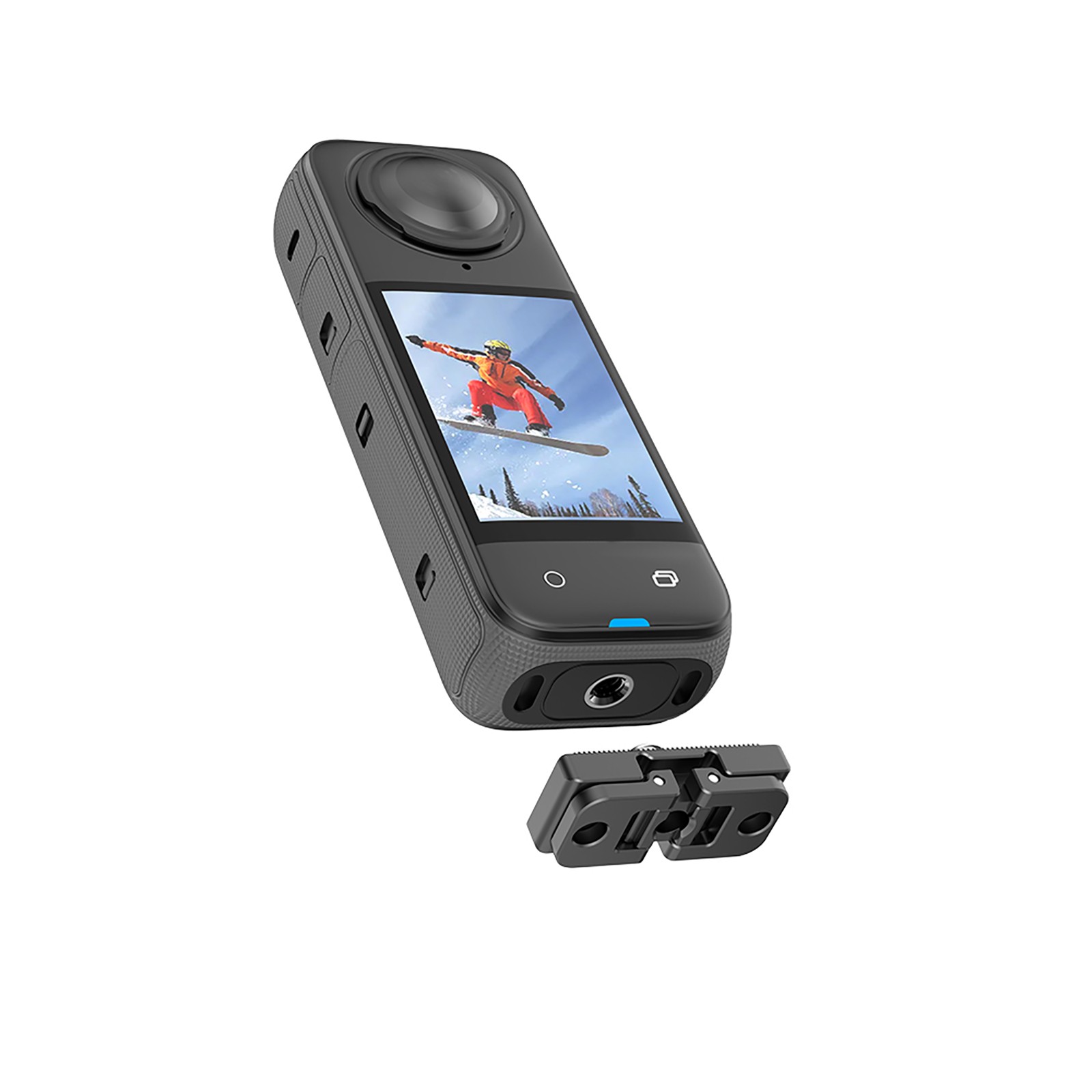 For Insta360 X4 Camera Foldable Quick Release Adapter Mount Accessory Portable