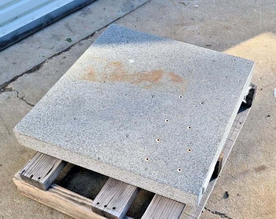 Granite Table Surface Inspection Plate 24 x 24 x 3