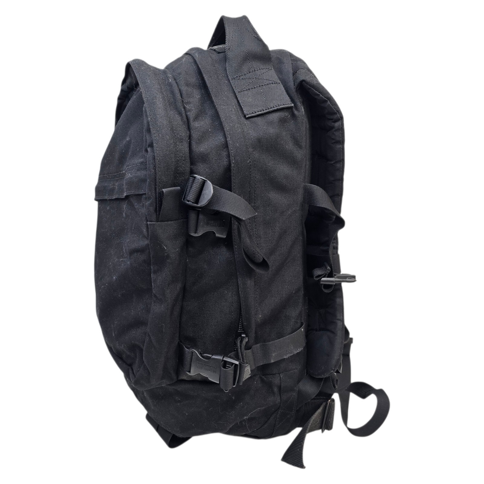 Blackhawk 3 Day Assault Tactical Backpack Black Adjustable Straps Padded Back