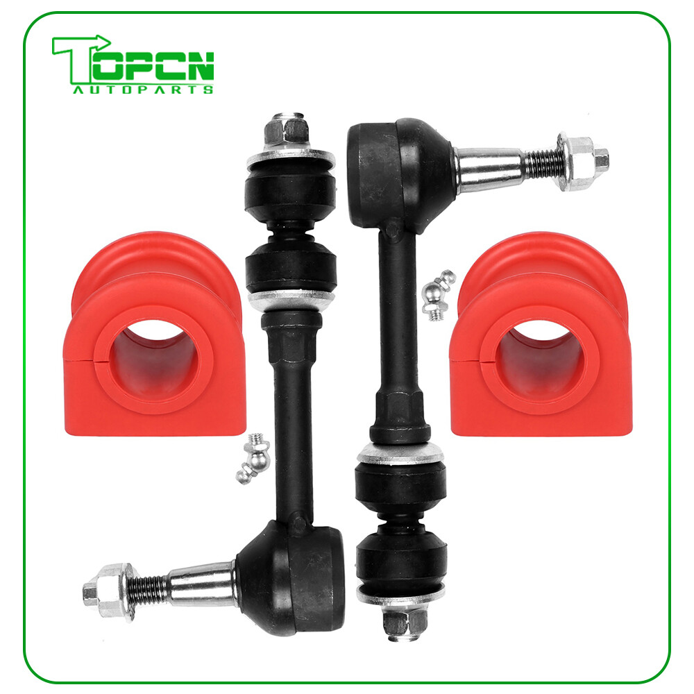 Front Stabilizer Sway Bar Link & Bushing Kit For 2003 2004 2005 Dodge Ram 2500