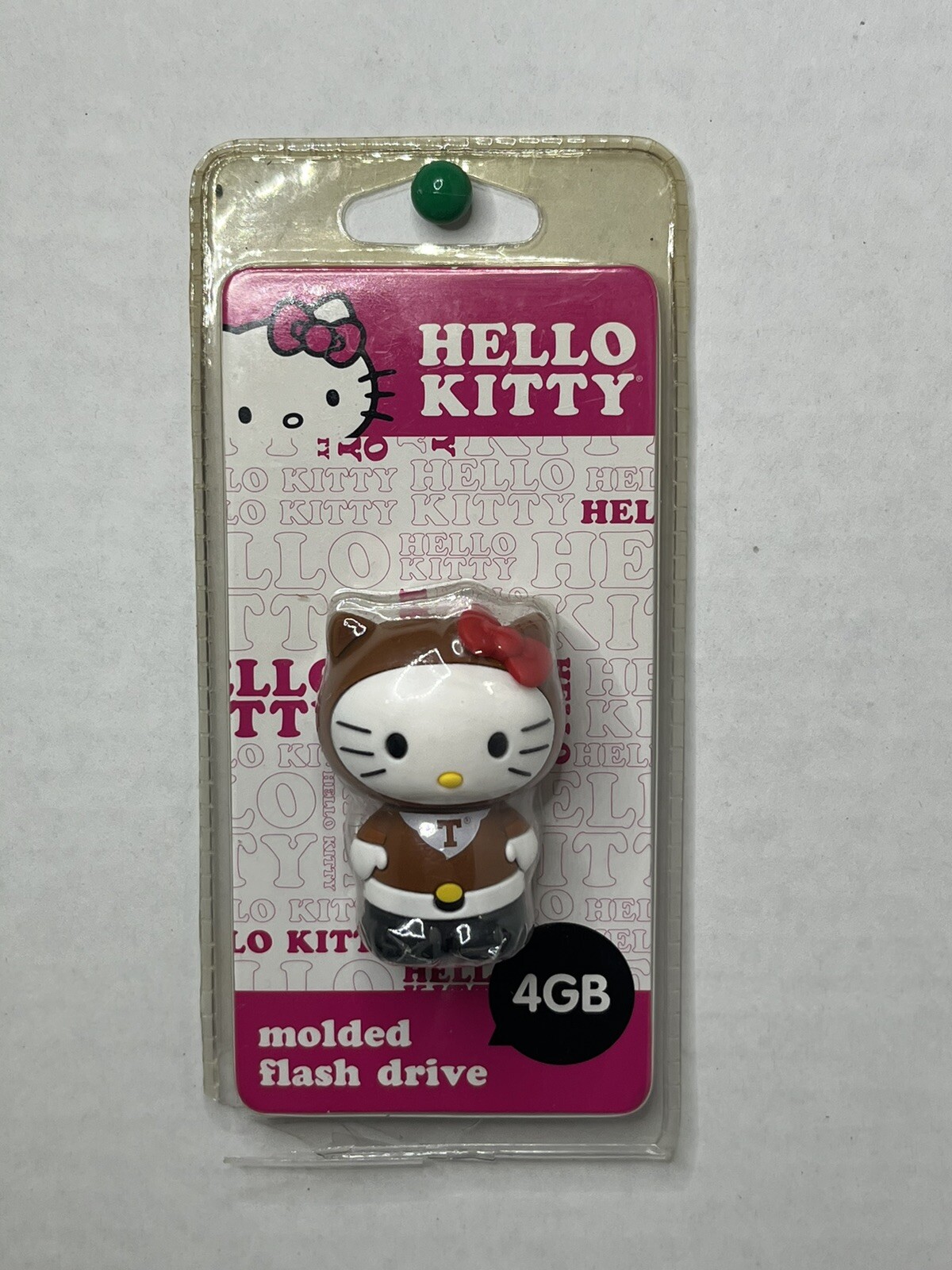 NEW (Read) Texas Longhorns Hello Kitty 4GB USB Flash Drive SEALED University UT