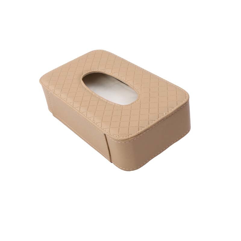 Car Seat Back Strap Leather Tissue Holder