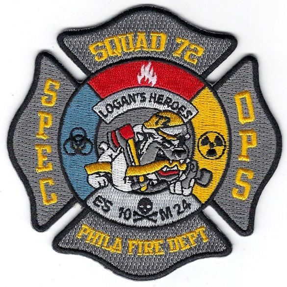 PENNSYLVANIA - City of Philadelphia - Squad 72  [Company Patch]