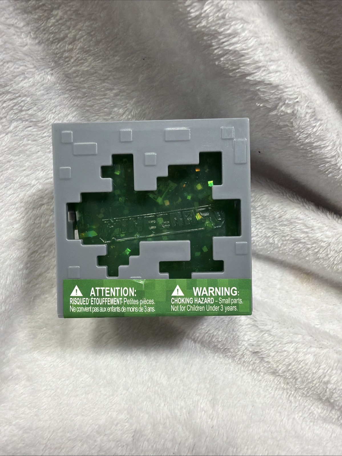 MINECRAFT JELLY CUBE - Viral Squishy IN HAND NEW + RARE + FAST SHIPPING Green