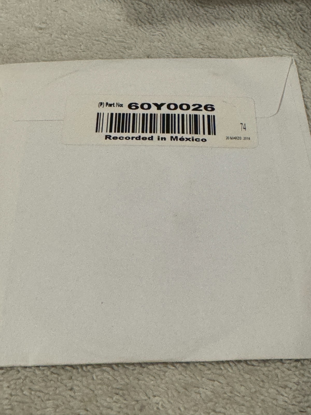 IBM CD or DVD Multi Burner Drive Documentation Version 1.0 - CD ONLY/SEALED!!!