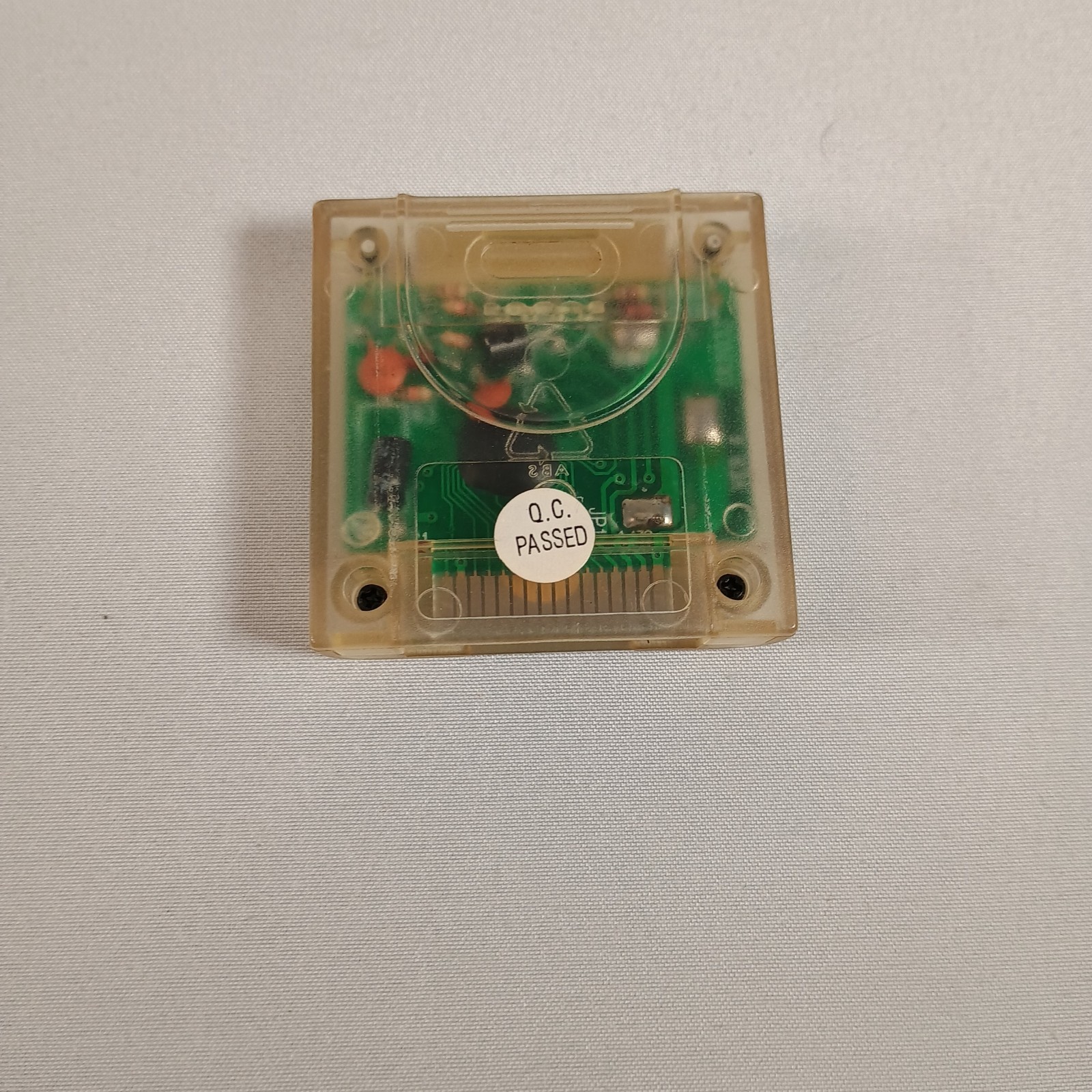 N64 Controller Pak Nintendo 64 Memory Card Clear Pelican Tested & Works