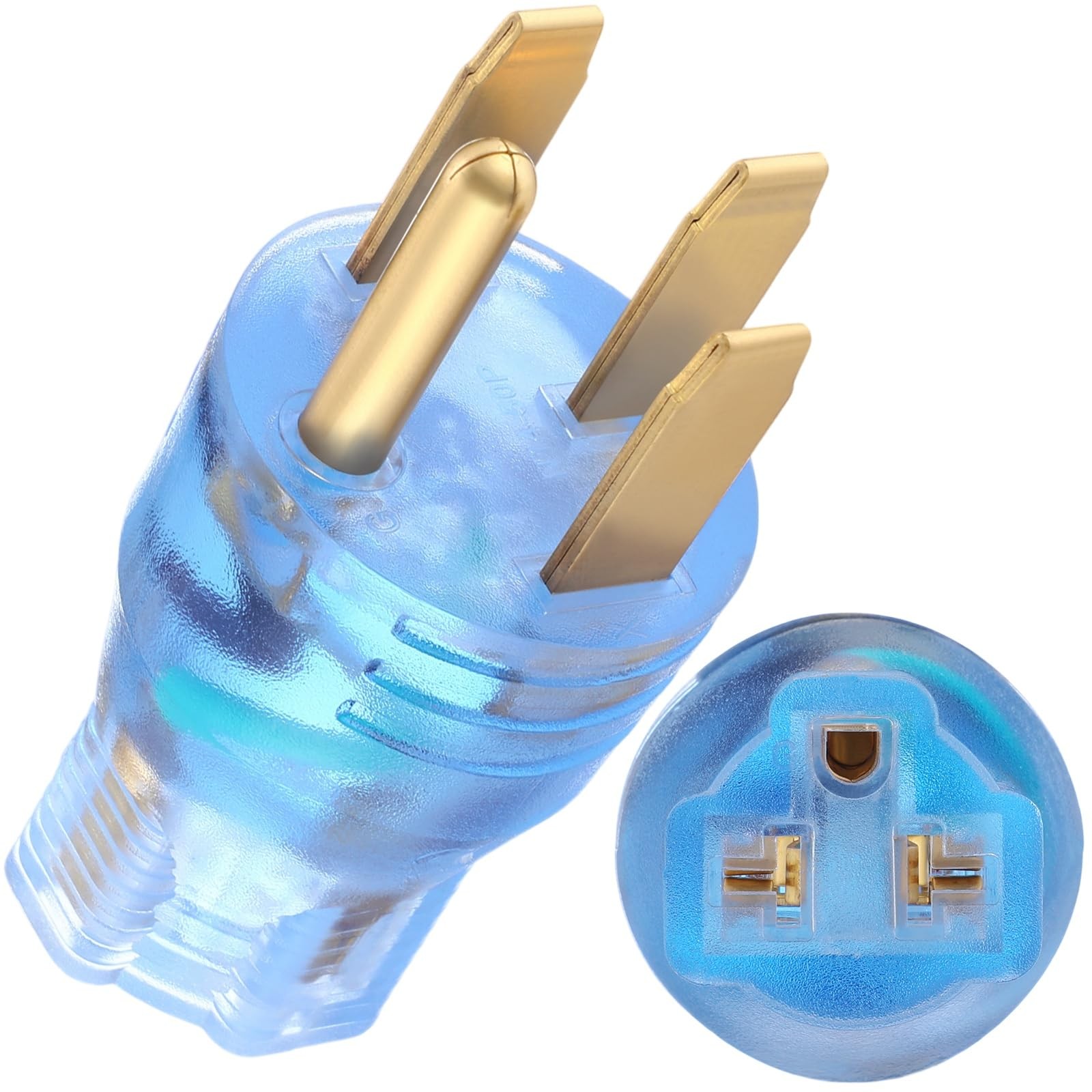 50 Amp to 20 Amp 240V RV Distribution Adapter Compatible with NEMA 14-50P to