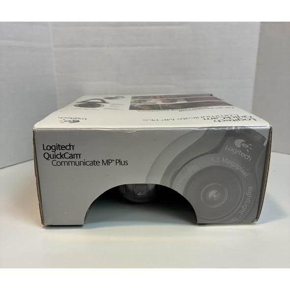 Logitech QuickCam Communicate MP Plus S5500 Webcam 1.3MP USB New Open Box Black