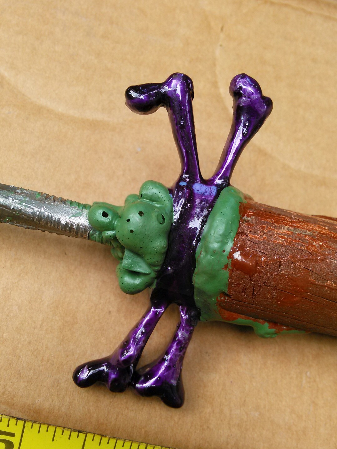 Devils Head - One of a Kind Dagger - Stiletto​ Spike Blade