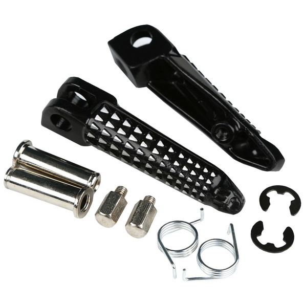 Front Driver Footrests Footpegs Pegs Fit For Kawasaki Ninja 650R EX650 2006-2013