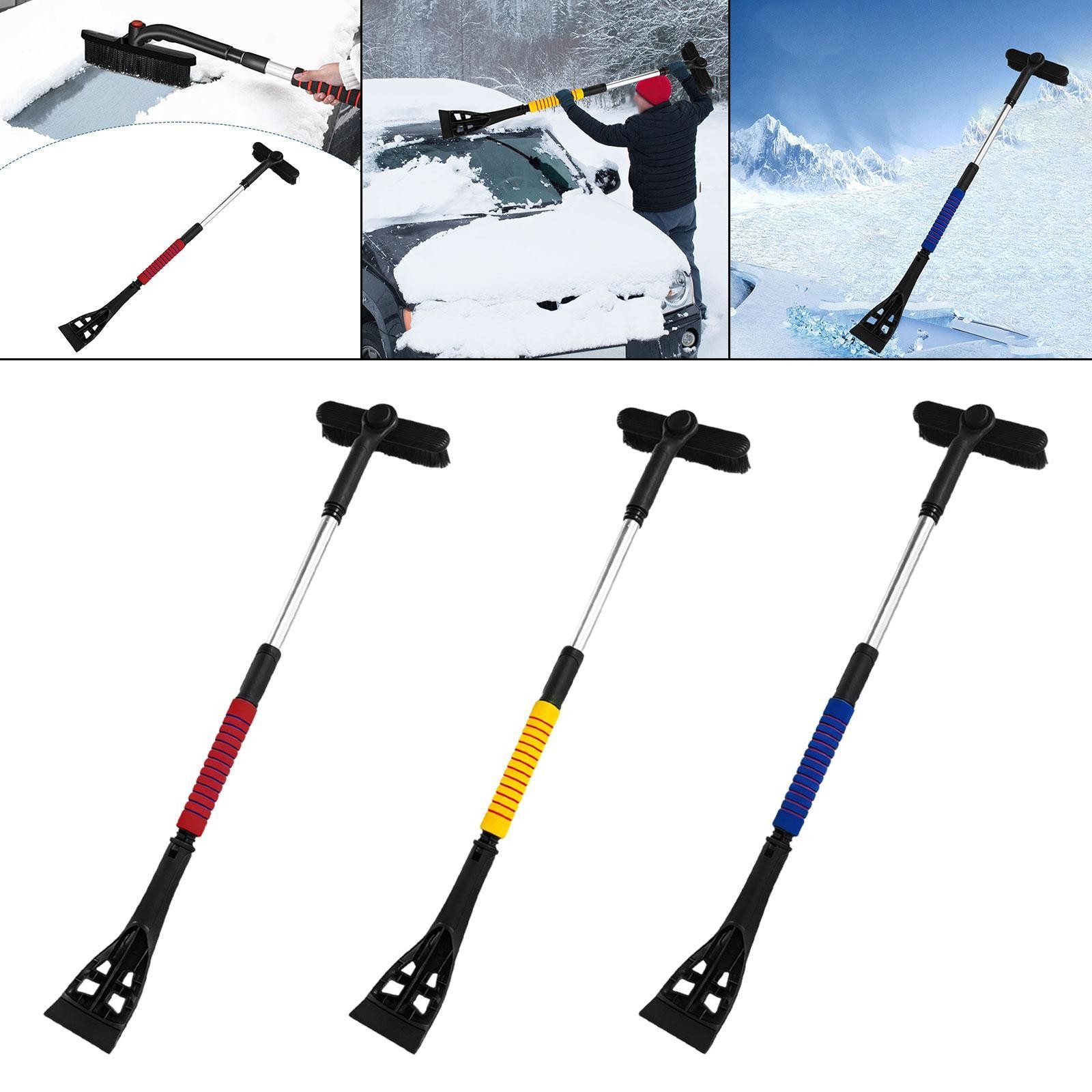 Snow Brush with Squeegee 2 in 1 Ice Scraper for Automobile SUV Trucks
