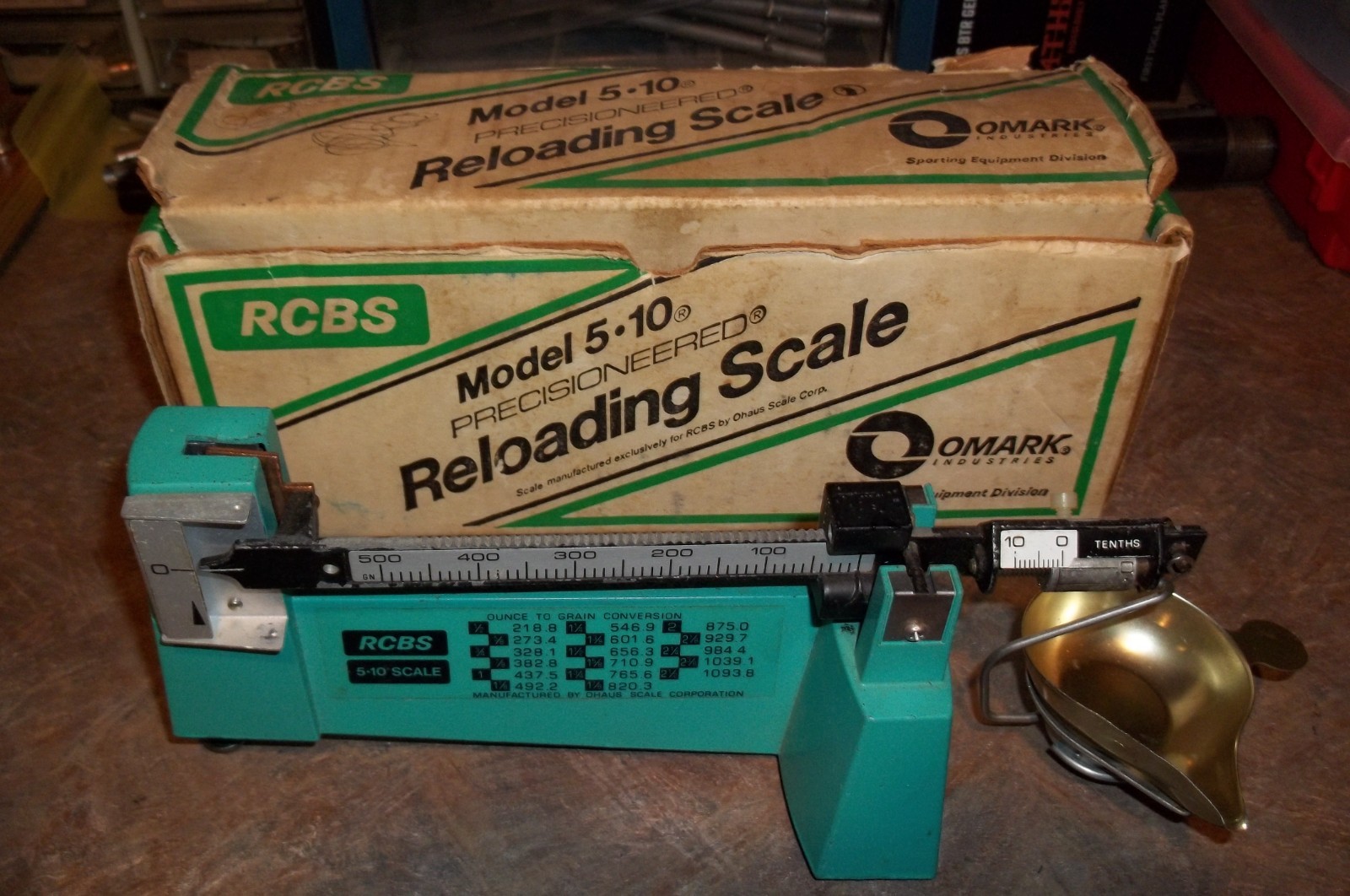 RCBS, Powder Scale, 5-10, with Box