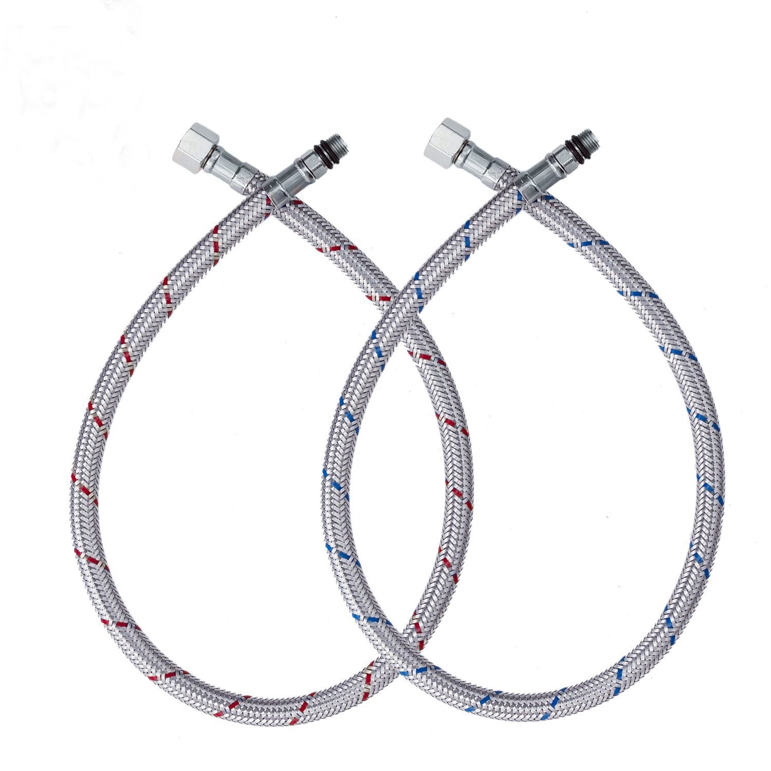 24-Inch Faucet Connector Braided Stainless Steel 24inch, HOSE-24