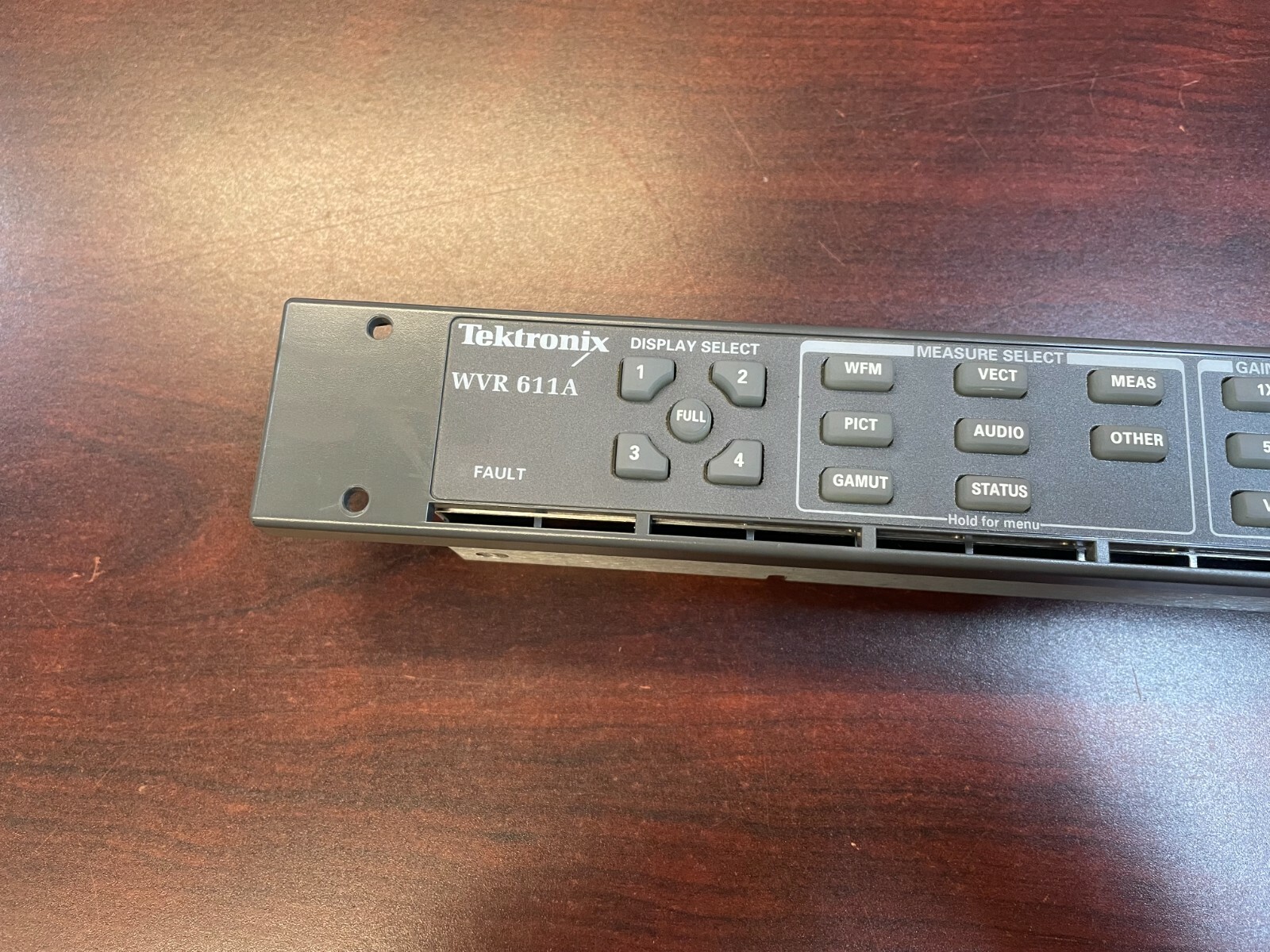 Tektronix WVR611A Front Panel Composite Waveform Rasterizer
