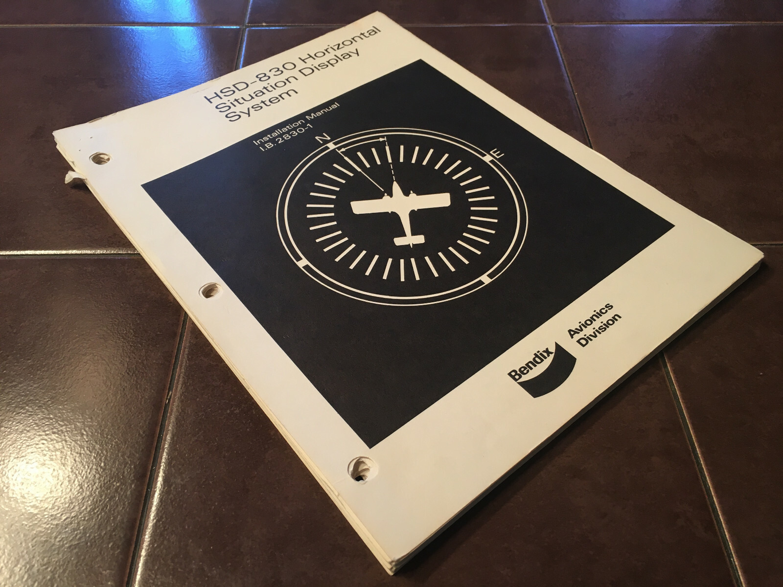 Bendix Avionics HSD 830 System, IN-831 Install Manual