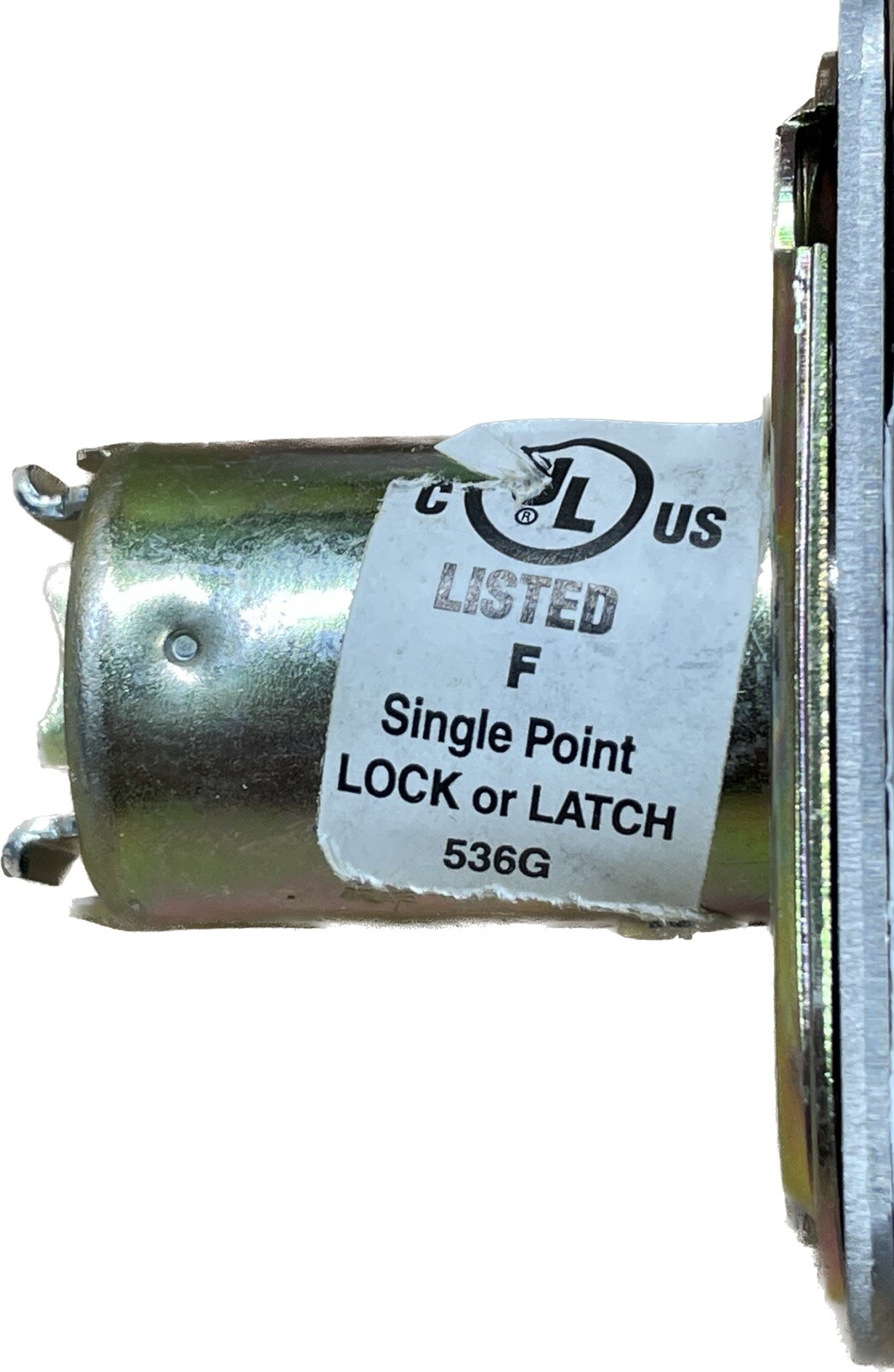 Falcon 2-1/8" Rounded Square 1" Face Spring Latch W-Series Satin Chrome + Strike