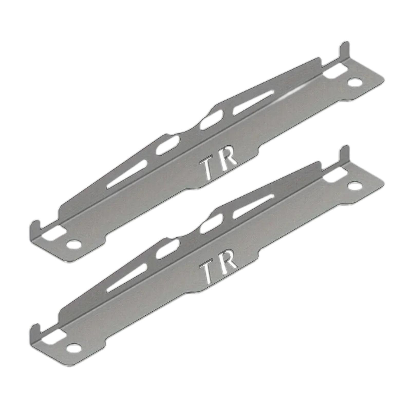 2x Generic Toe Alignment Tool Plates with Hanging Holes Sturdy Easy Wall Mounted