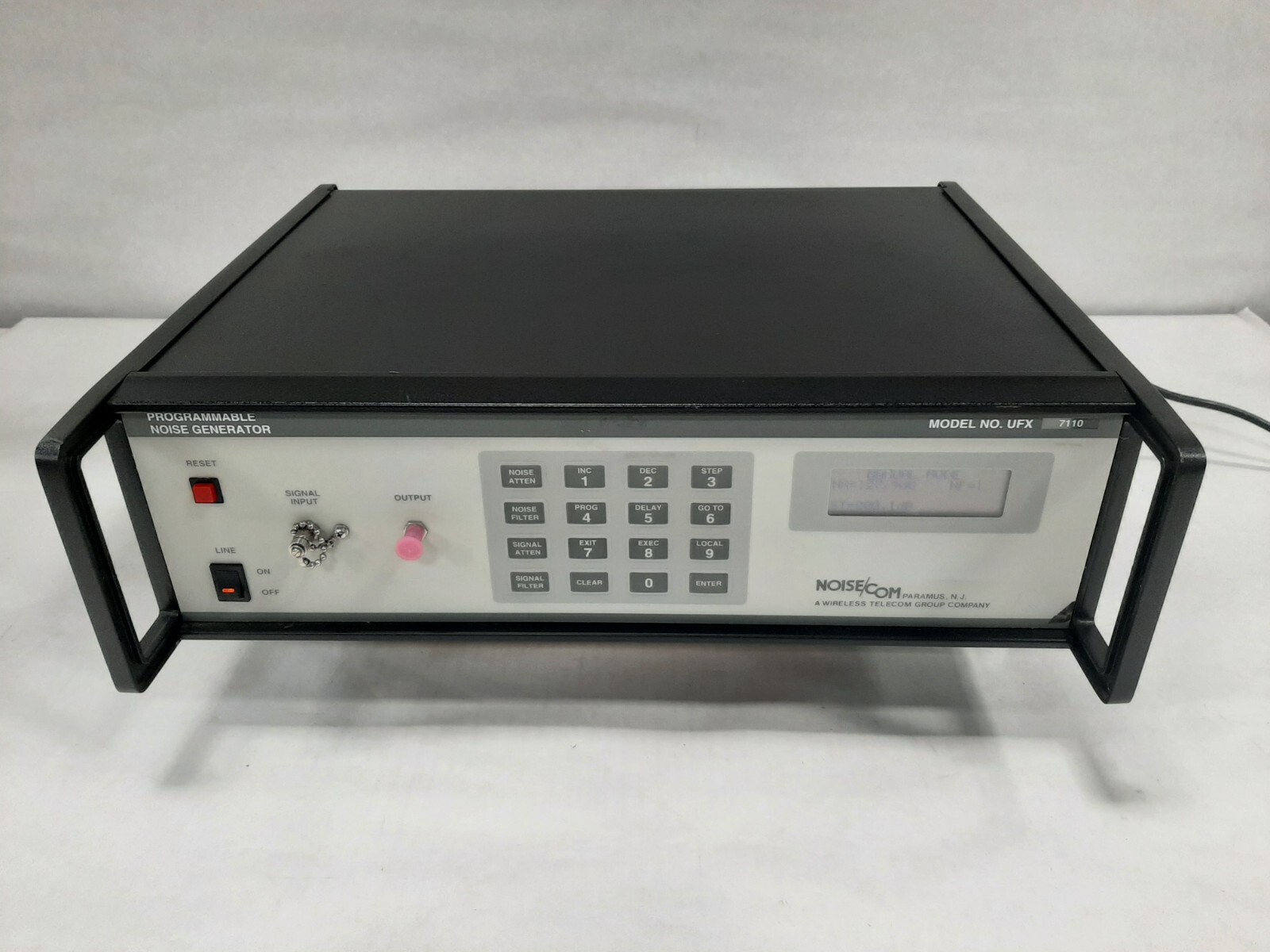 Noisecom UFX7110 Programmable Multi-Purpose Noise Generator, 100Hz to 1.5GHz