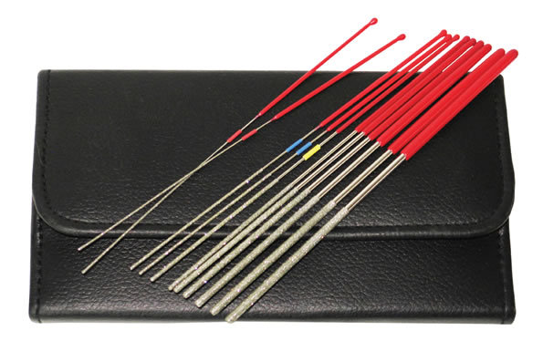 IPA Female Deutsch connector Diamond Coated Terminal cleaner set with case #8042