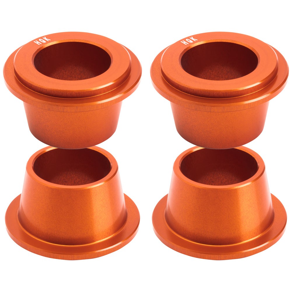 Tusk Solid Handlebar Mounts Orange For Stark Future Varg MX 2023-2024