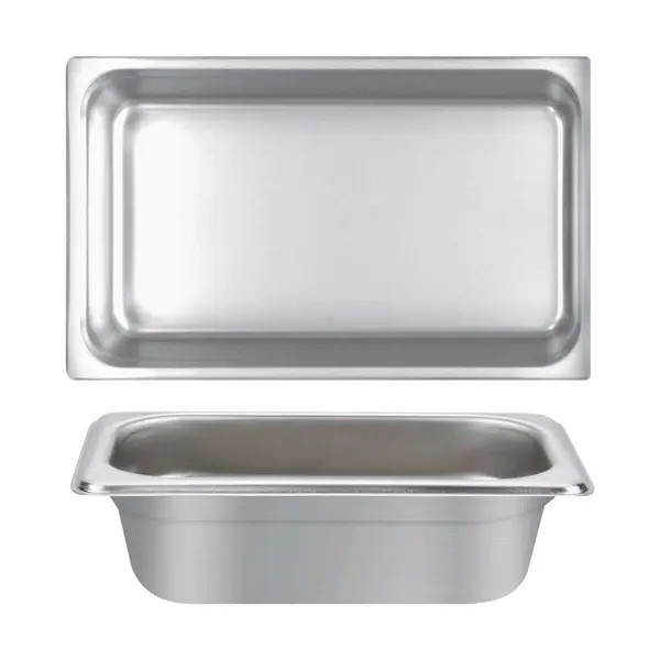 Thunder Group STPA4004 Full Size Stainless Steel Steam Table Pan - 4" Deep