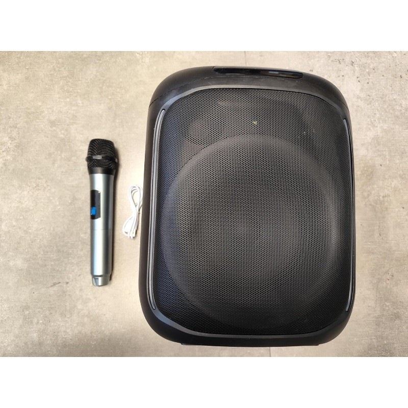 Karaoke Machine with 2 Wireless Microphones Portable Bluetooth and Speaker Light