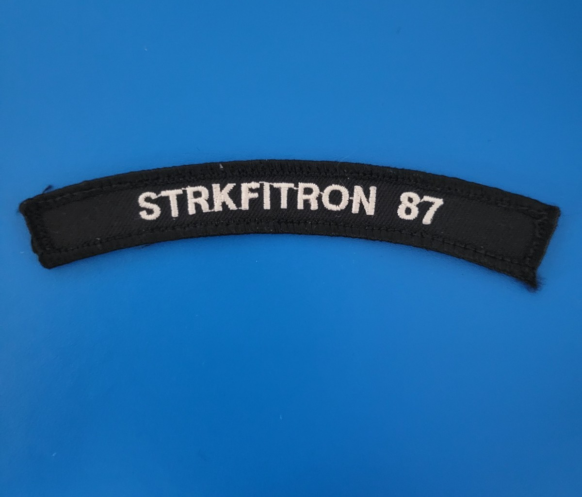 US Navy STRKFITRON 87 Strike Fighter Squadron "Golden Warriors" UIM Patch
