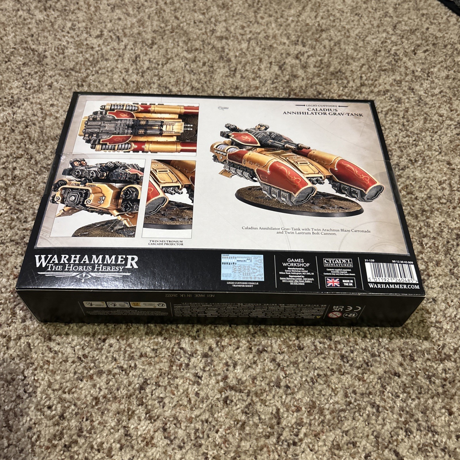 Caladius Annihilator Grav-tank NIB