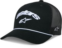 Alpinestars Agree Trucker Hats OSFM Black/Black #1235-81460-1010-O/S