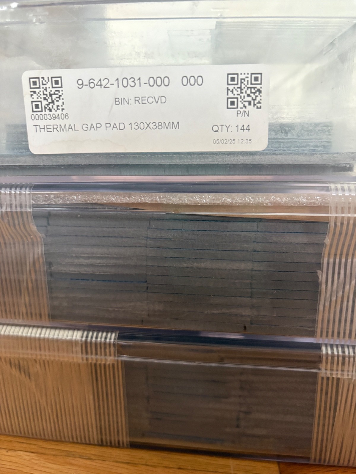 Thermal Gap Pads 130x38mm.