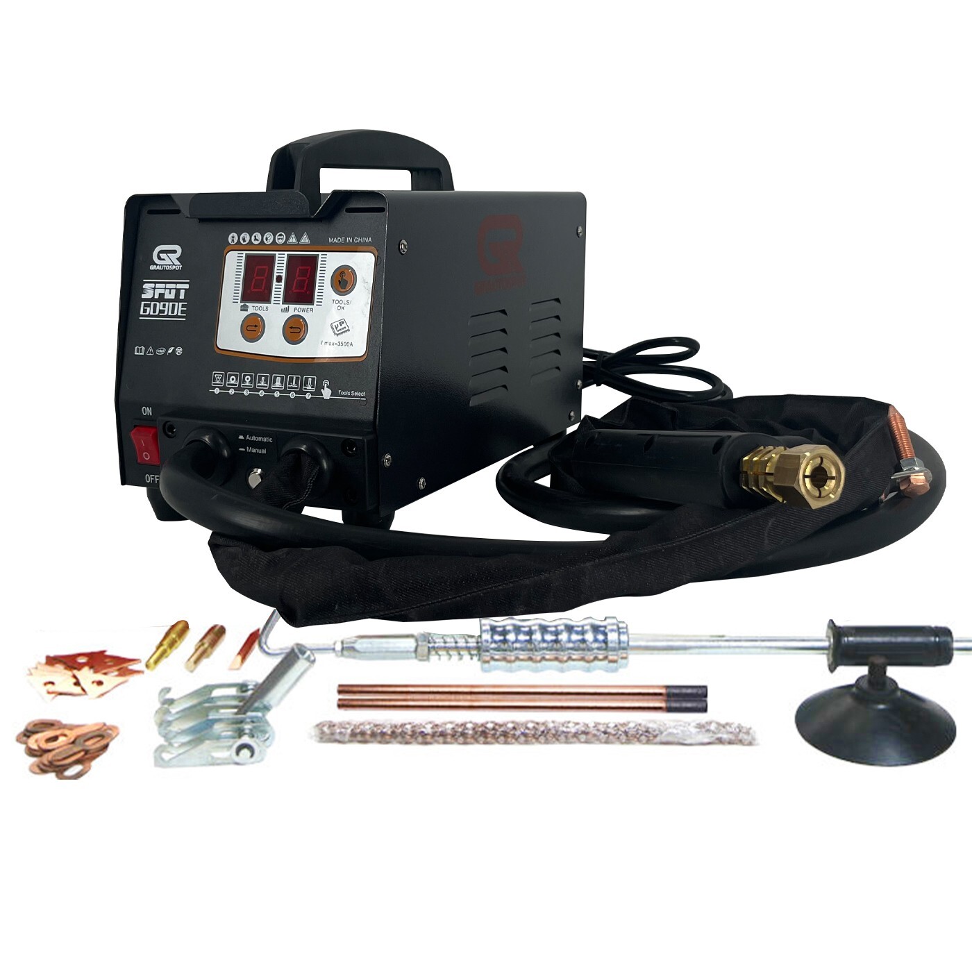 90E 3KW Panel Spot Puller Dent Repair Vehicle Multispot Dent Repair Machine