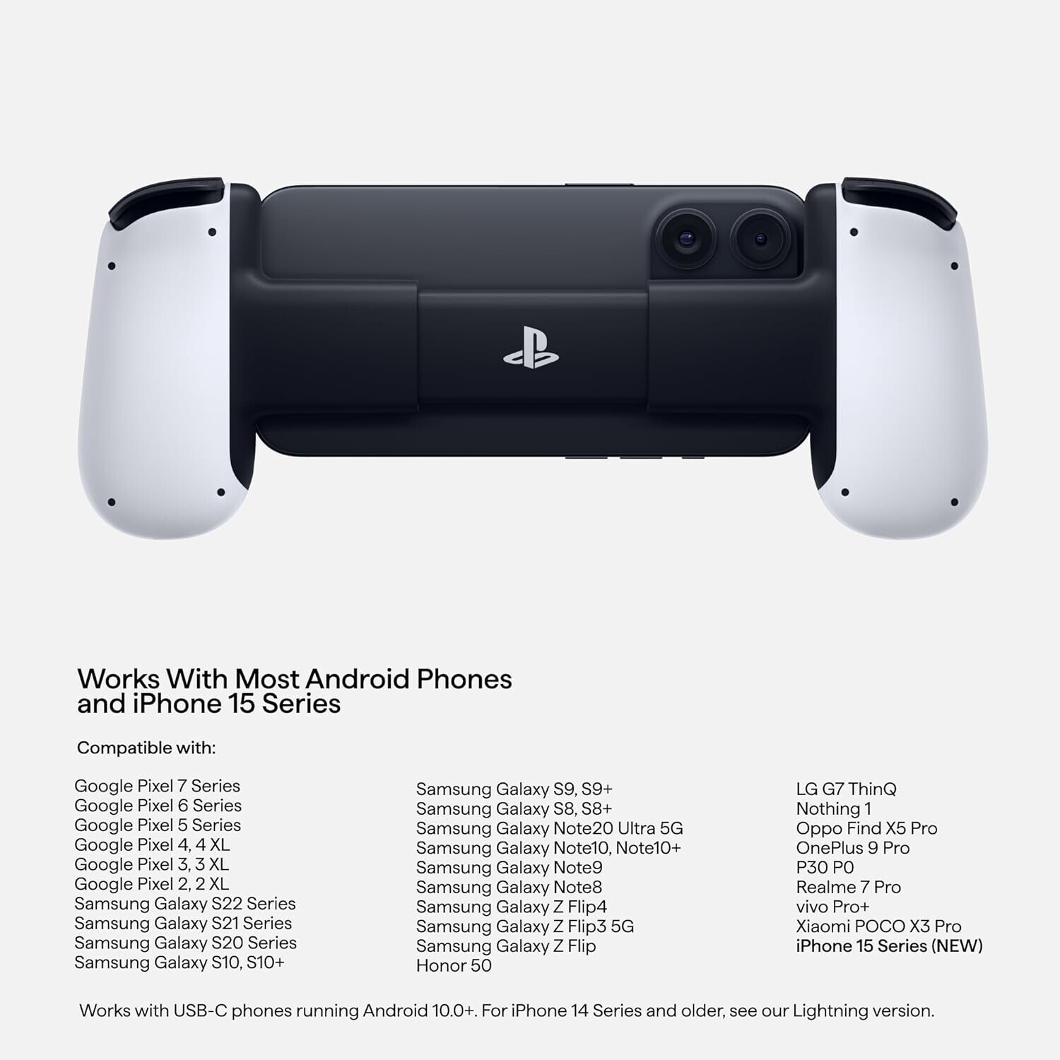 Backbone One PlayStation Edition Mobile Gaming Controller for iPhone & Android