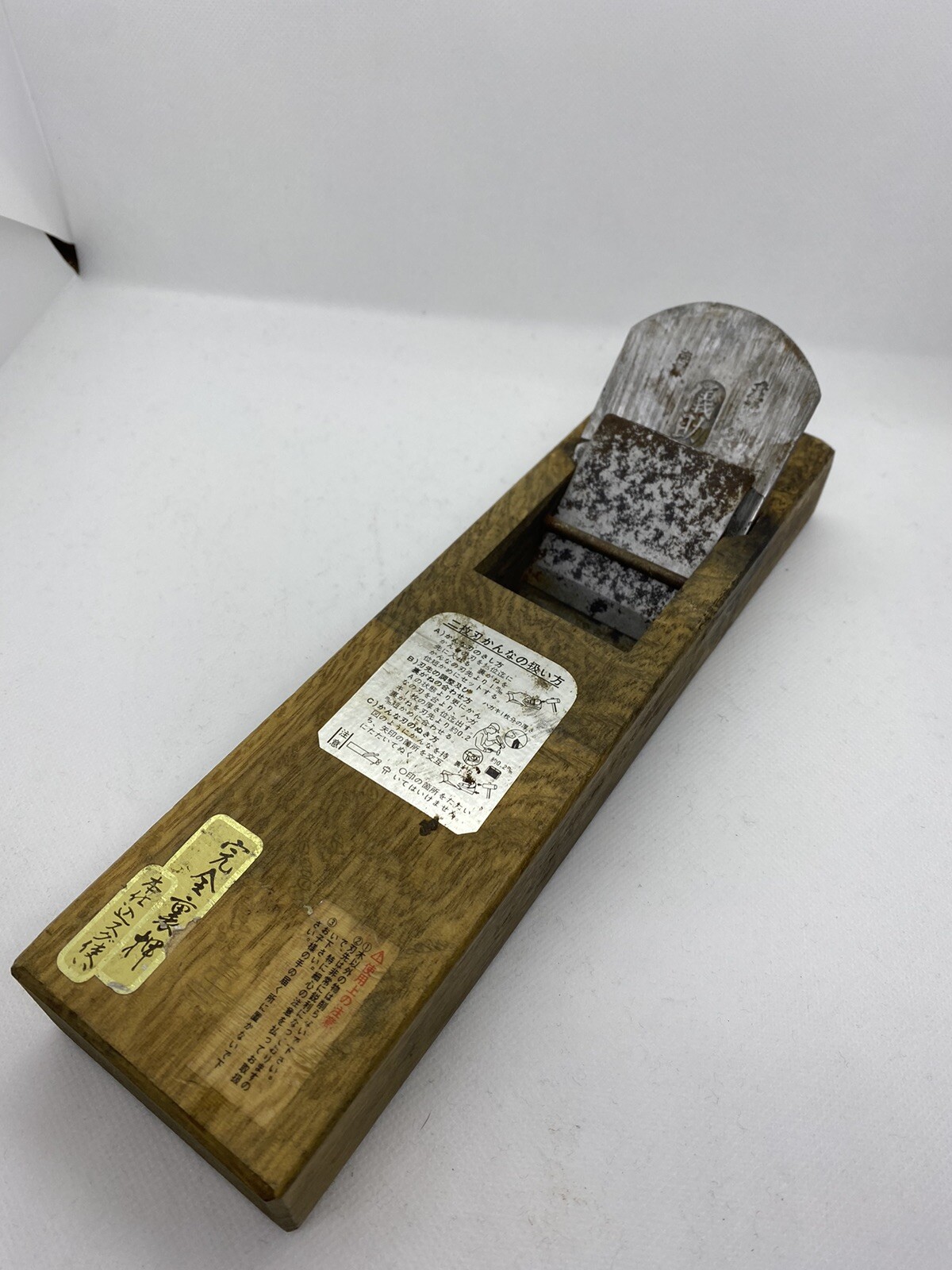 Japanese Smoothing Plane Hira Kanna Gisuke Hand Plane Blade:48mm Base:257mm
