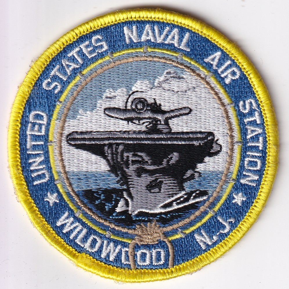 United States Naval Air Station Wildwood NJ vets patch early GWOT color 3 inch