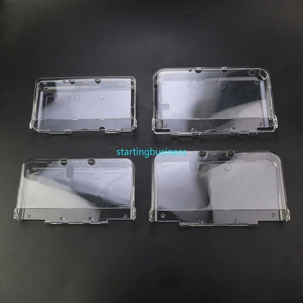 Clear Crystal Hard Shell Skin Case Cover For Nintendo 3DS New XL LL NDSi NDSL