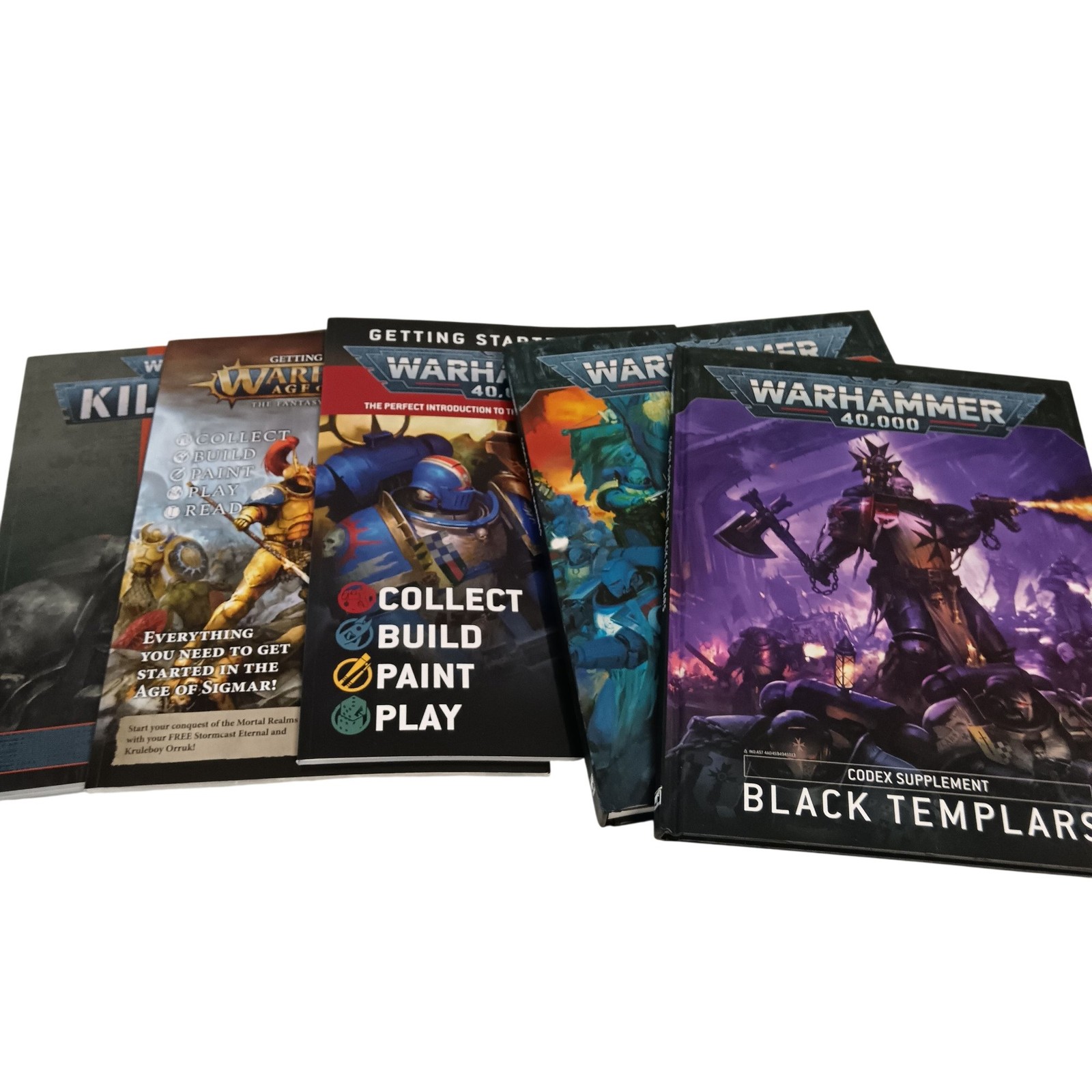 Warhammer 40K Black Templars Codex Supplement Space Marines Collectables