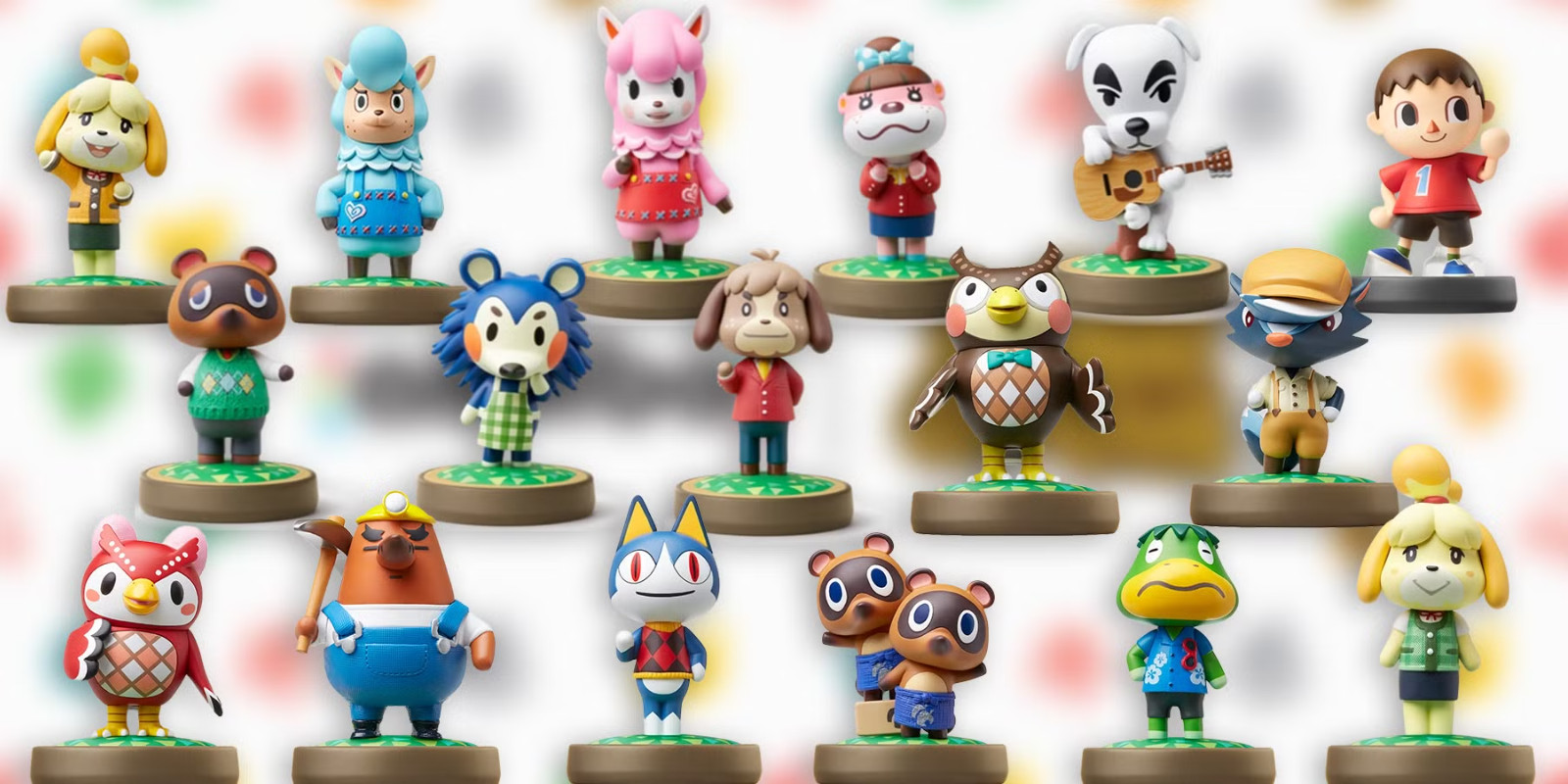 Amiibo Animal Crossing Series Pick your Charecter FREE SHIPPING