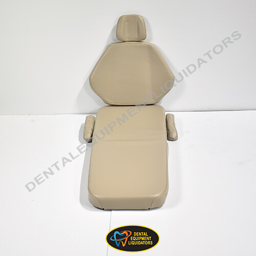 A-dec 1015 / 1020 Upholstery Cushion Kit Tan Taupe Medical Grade Vinyl Fabric