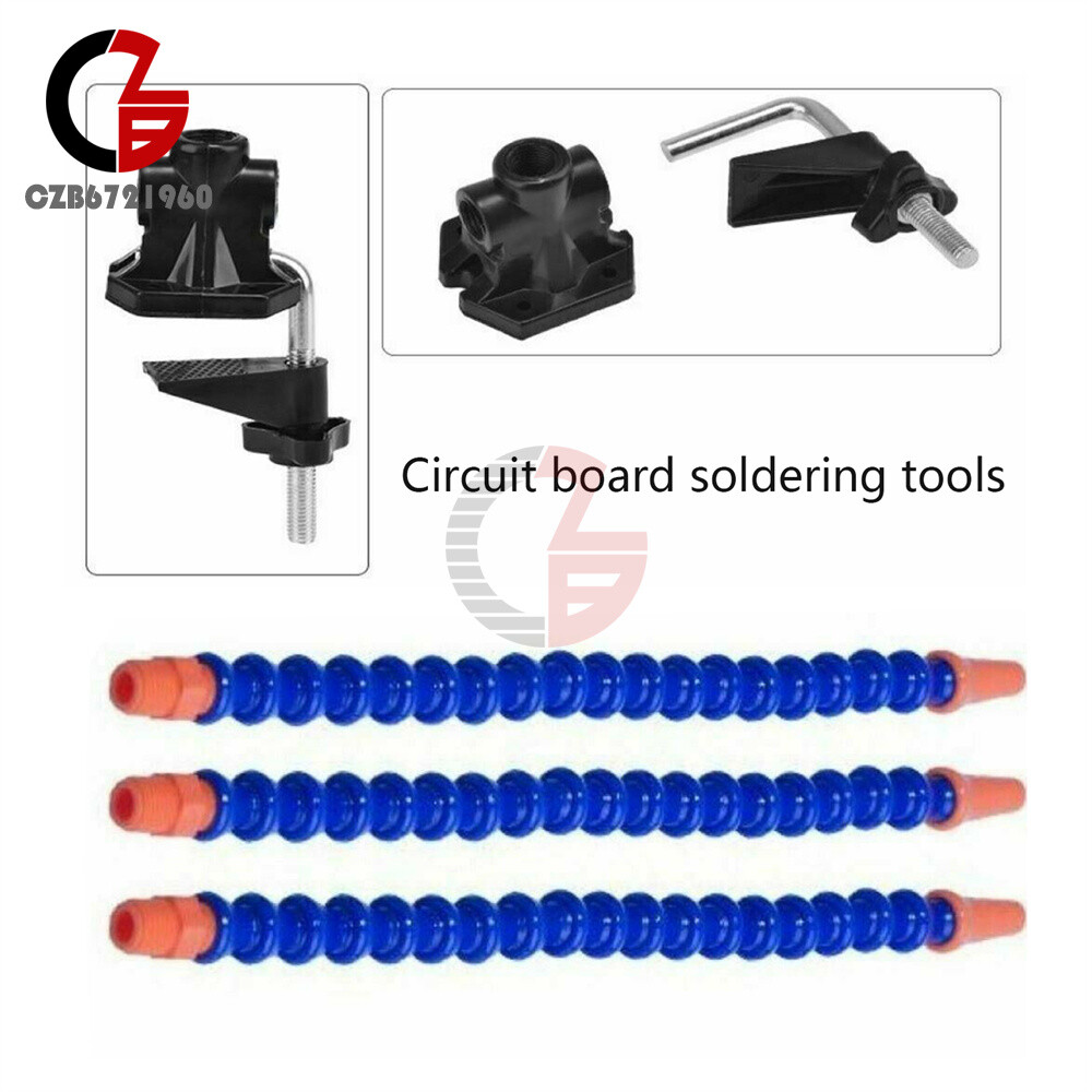 Solder Helping Hands Soldering Third Hand Tool 3x Flexible Arms Clamp Swivel