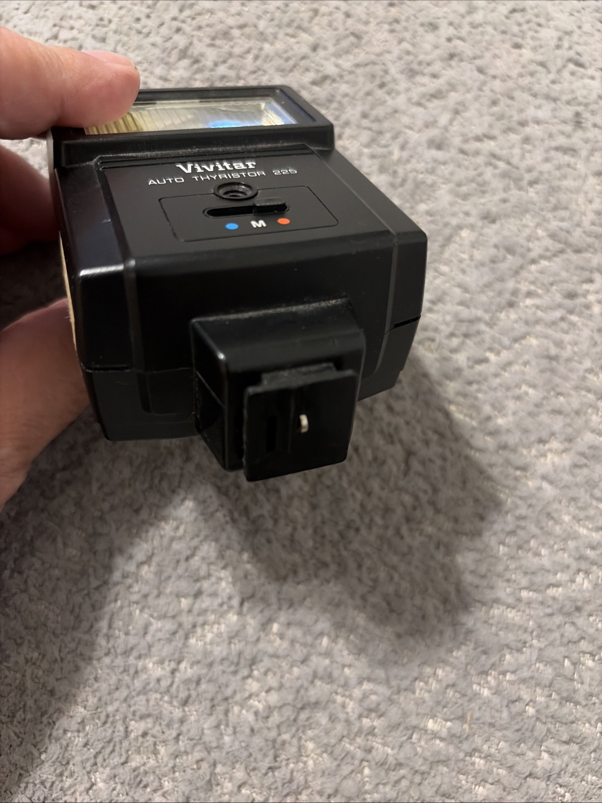 Vivitar Auto Thyristor 225 Camera Flash – Tested & Working – Hot Shoe Mount