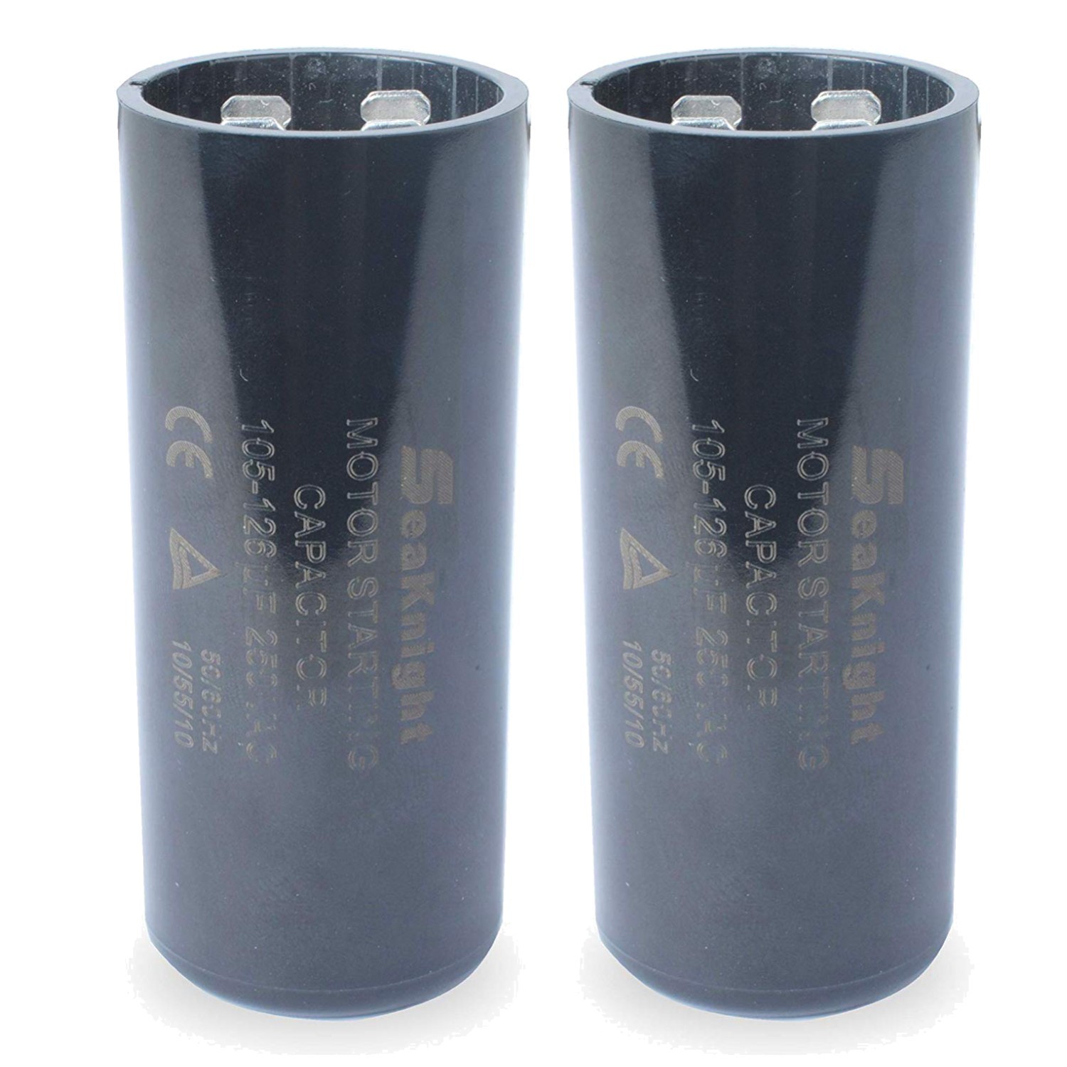 MFD 220-250VAC Well Pump Motor Start Capacitor - Compatible & Effective 2-Pack