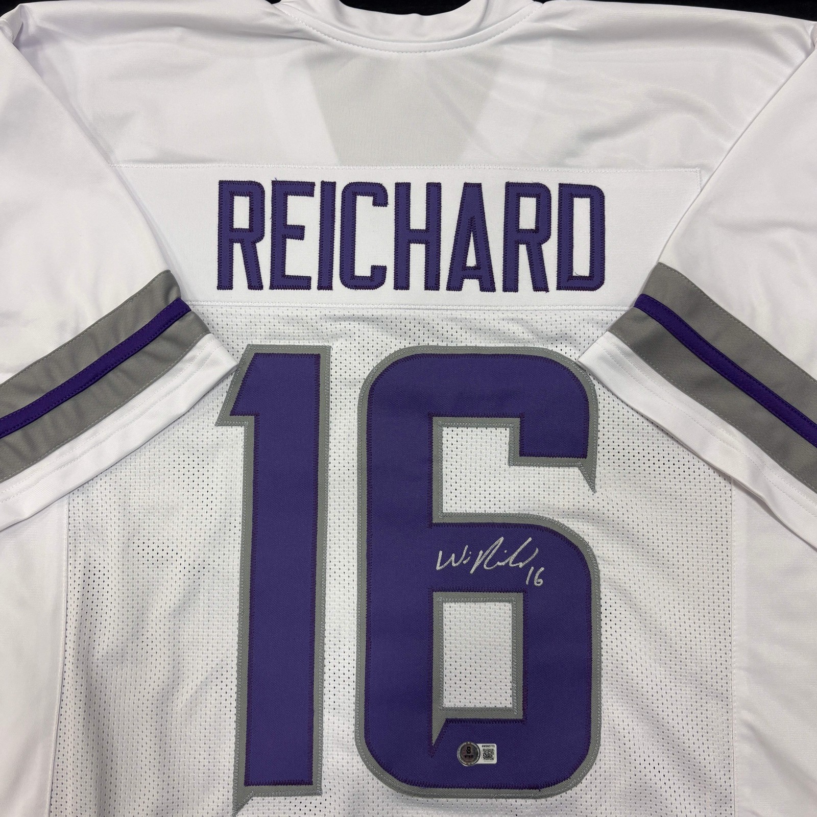 Will Reichard Autographed White Alternate Pro-Style Jersey Minnesota Vikings