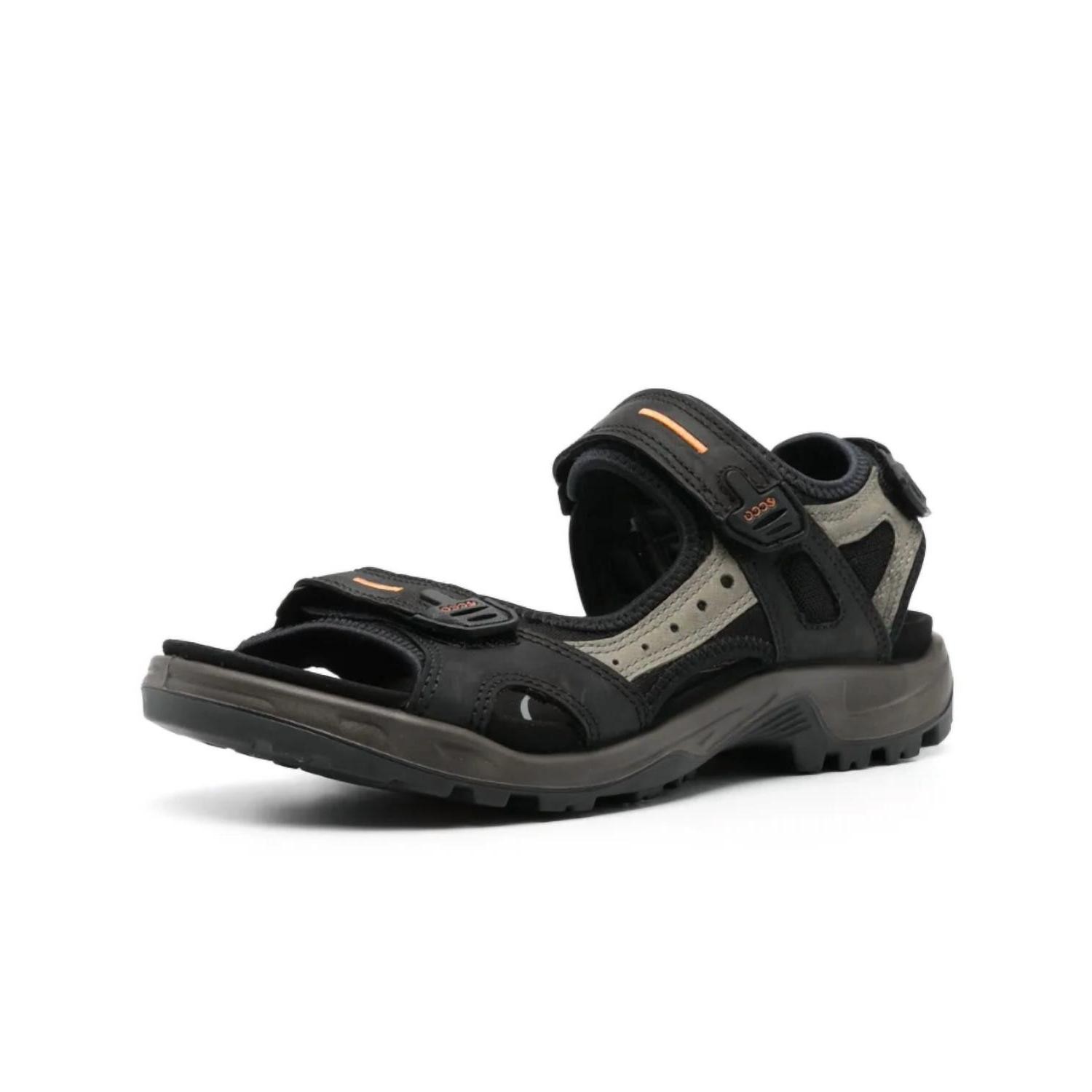 Ecco Men's Offroad Touch-Strap Sandal Black