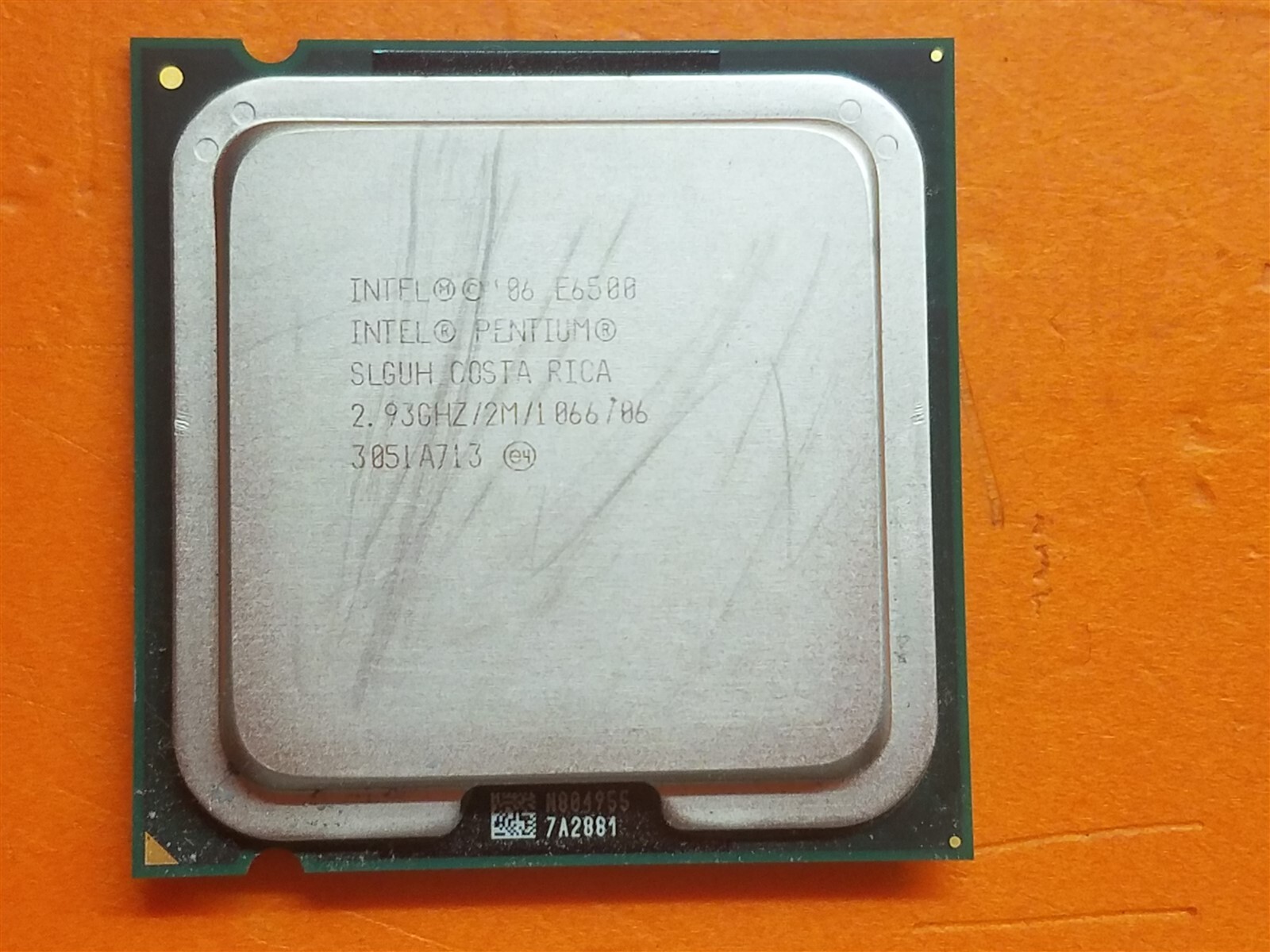 ⭐️⭐️⭐️⭐️⭐️ Intel E6500 Pentium SLGUH 2.93GHz CPU Processor