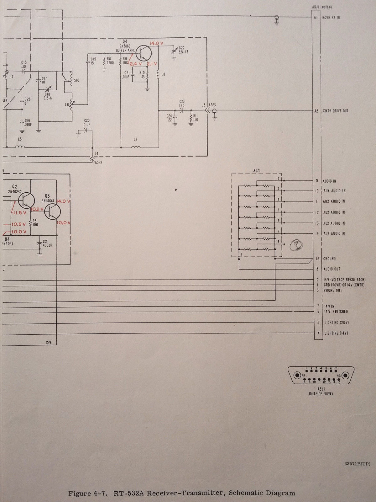 ARC 522A, 532A & 542A Nav Com Install & Service Instruction manual