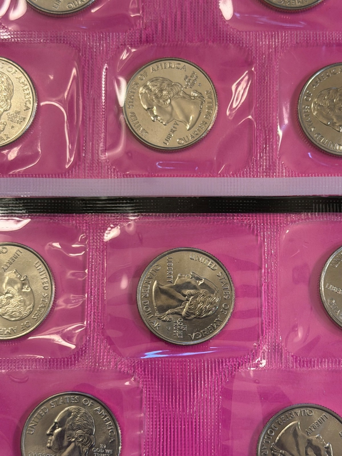 QUARTER MINT SET 2002 PD FREE SHIPPING