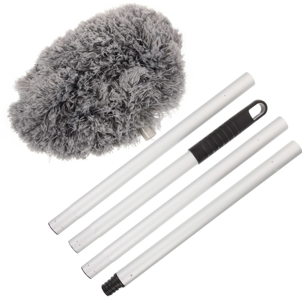 Extendable Cobweb Cleaning Duster Long Duster with Extension Pole